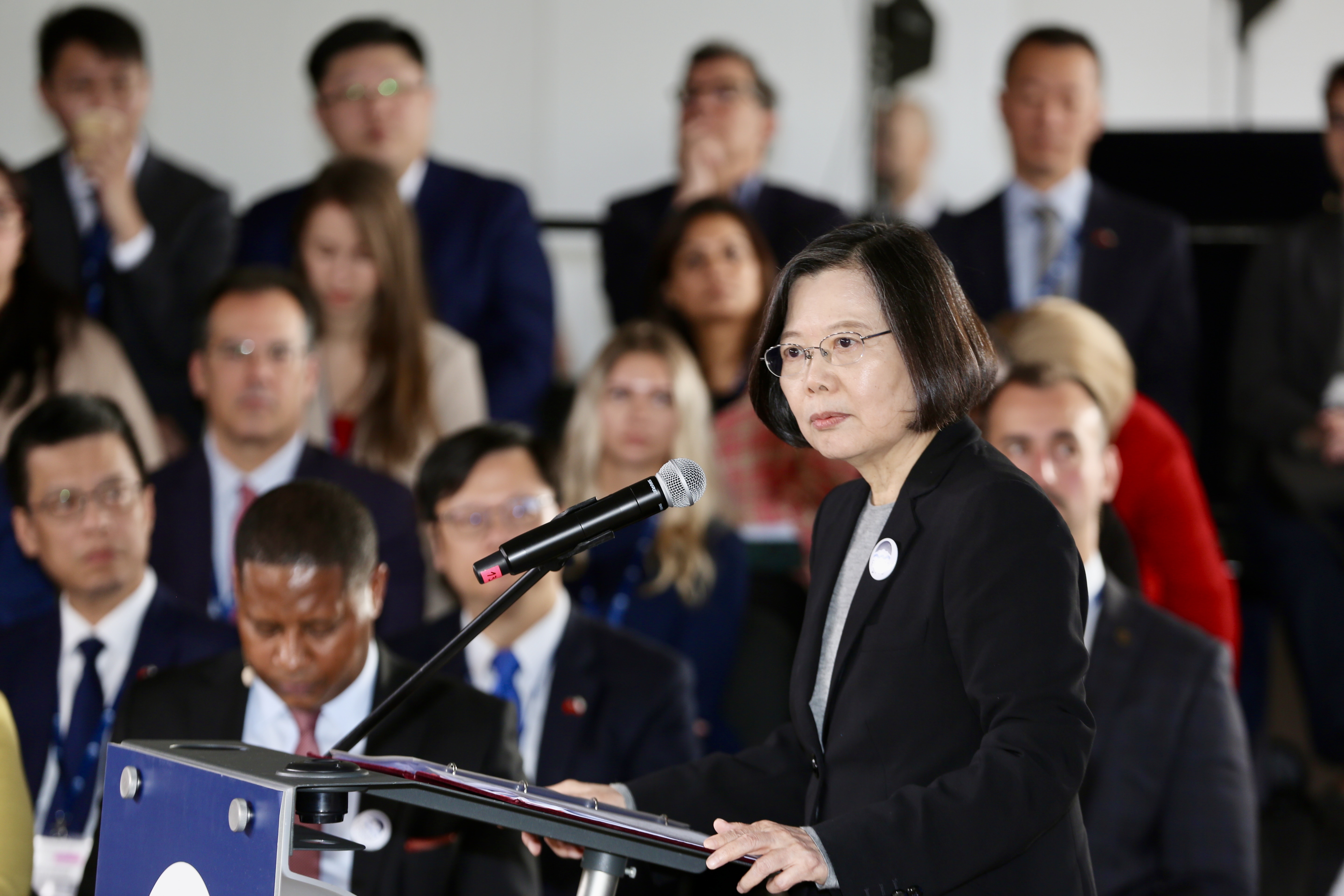 前總統蔡英文應「哈利法克斯國際安全論壇」之邀，將於20日啟程前往加拿大。資料照。(蔡英文辦公室提供)