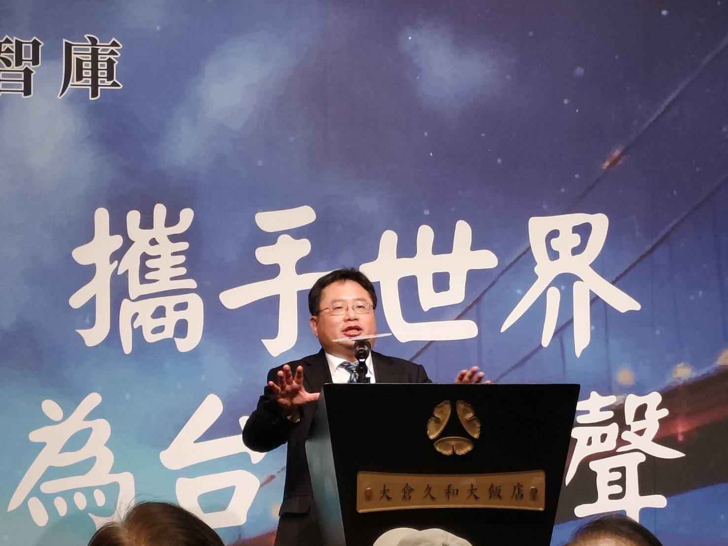 時事評論員矢板明夫成立「印太戰略智庫」。(王韋婷攝)
