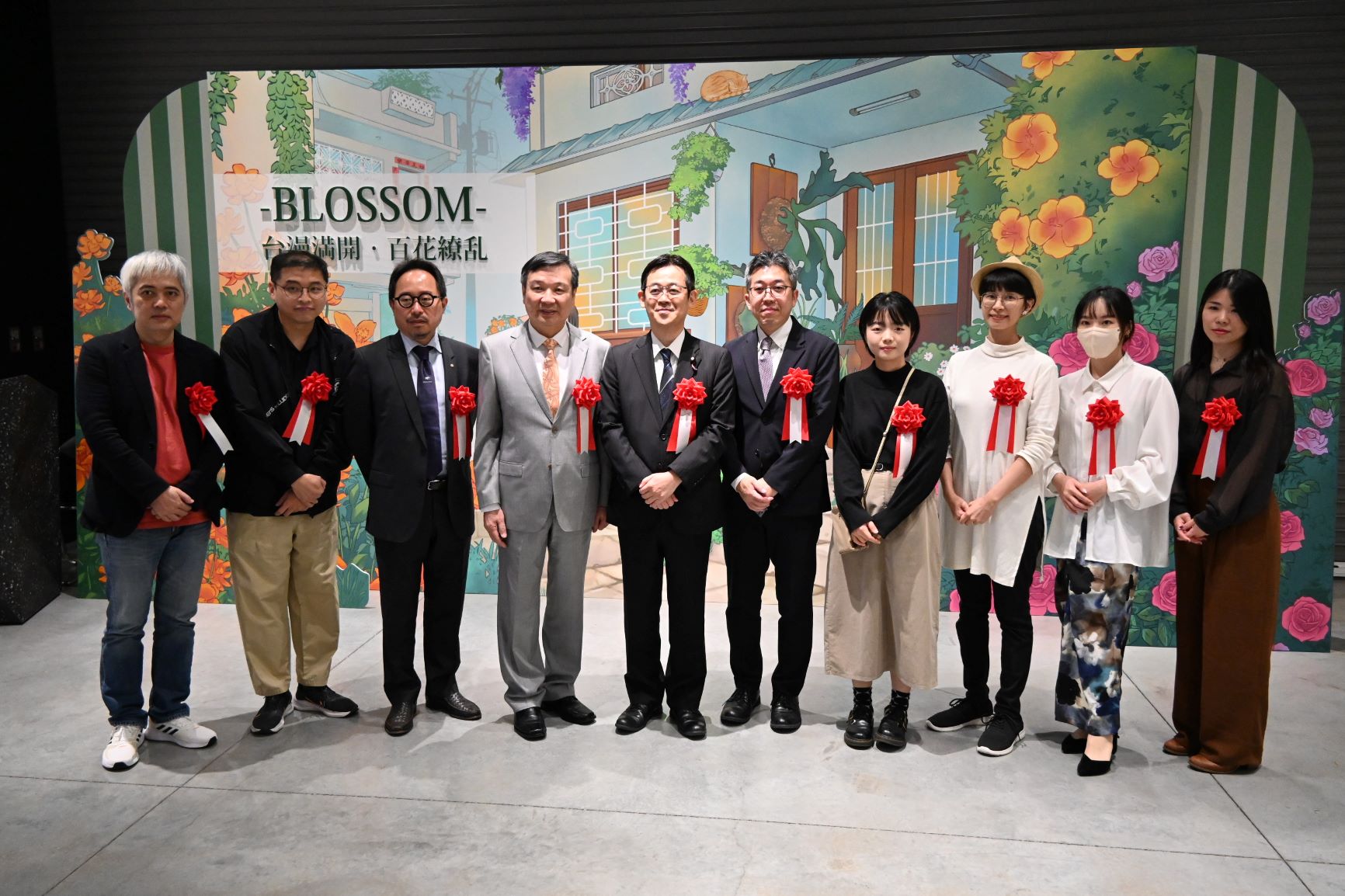 「－BLOSSOM－台漫満開．百花繚乱」展覽於10月11日至27日在日本兩大動漫聖地展出，宣告台灣迎向「台漫新時代」。(文化部提供)