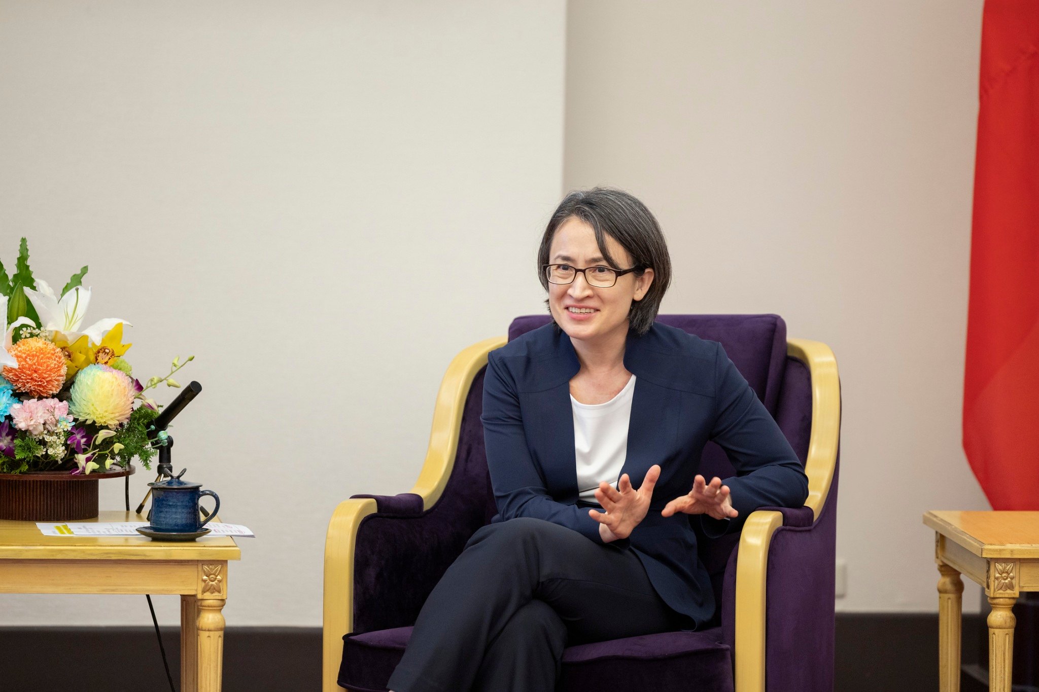 副總統蕭美琴15日接見「113年度傑出生技產業獎」獲獎單位時表示，這幾年政府持續以各項政策支持生技產業，希望讓生技產業在台灣及世界扮演更關鍵角色。(圖：總統府flickr)