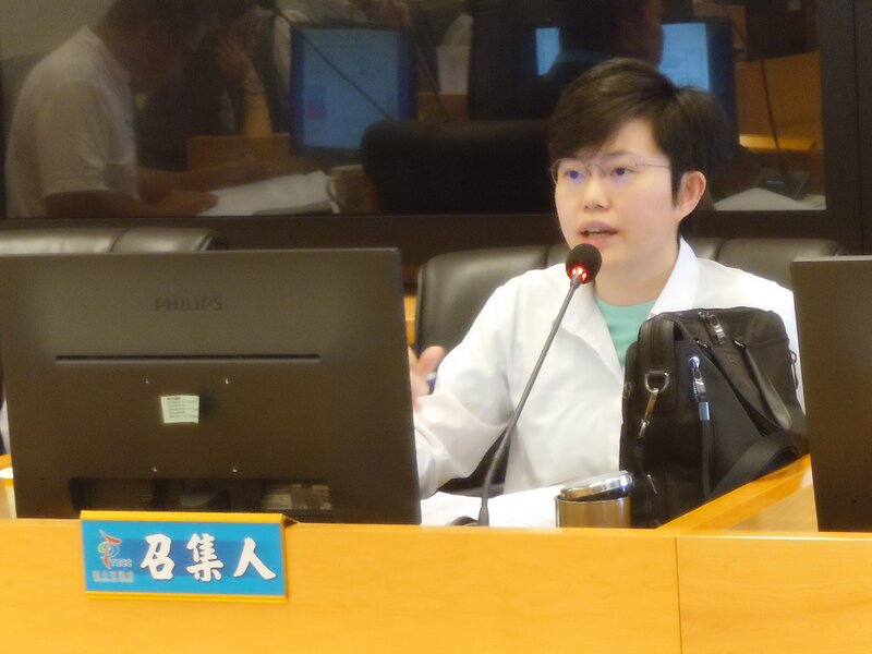 民進黨台中市議員陳俞融（圖） (中央社資料照片)