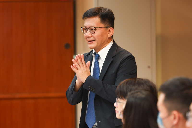 教育部次長張廖萬堅 (圖：中央社)