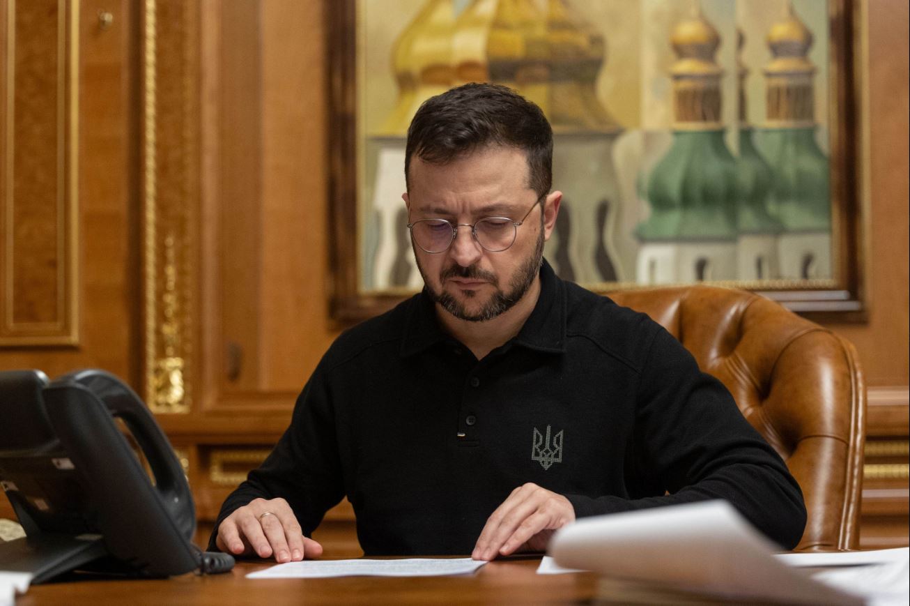 烏克蘭總統澤倫斯基(Volodymyr Zelenskiy)。(X@ZelenskyyUa)