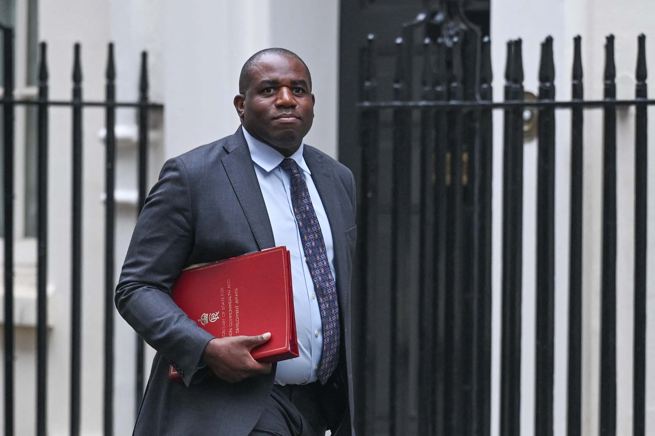 英國外交大臣拉米(David Lammy)。(AFP)