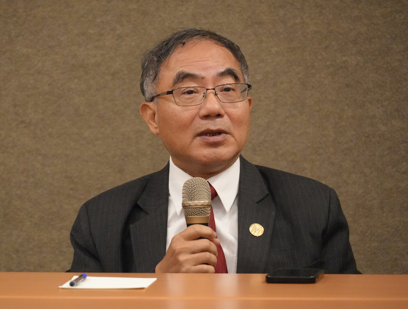 台灣大學校長陳文章。(圖：中央社)