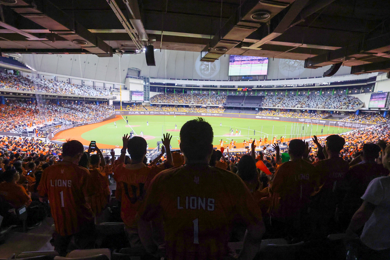 中華職棒今天(31日)召開線上領隊會議，最重要議程即是安排明年大巨蛋場次。 (圖：中央社)