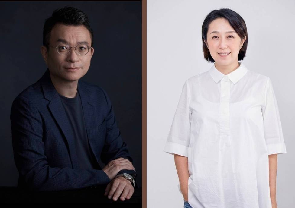 金馬獎61首度與北流合作，金馬執委會執行長聞天祥（左）與北流董事長黃韻玲（右）也將出席座談會，談電影與音樂關係。（北流、金馬獎提供）