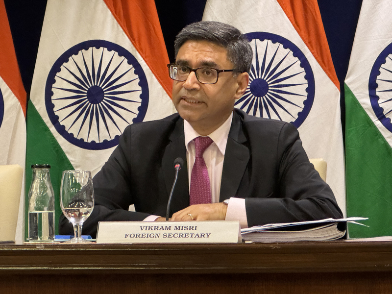 印度外交部次長唐勇勝將訪北京。 (圖：中央社)