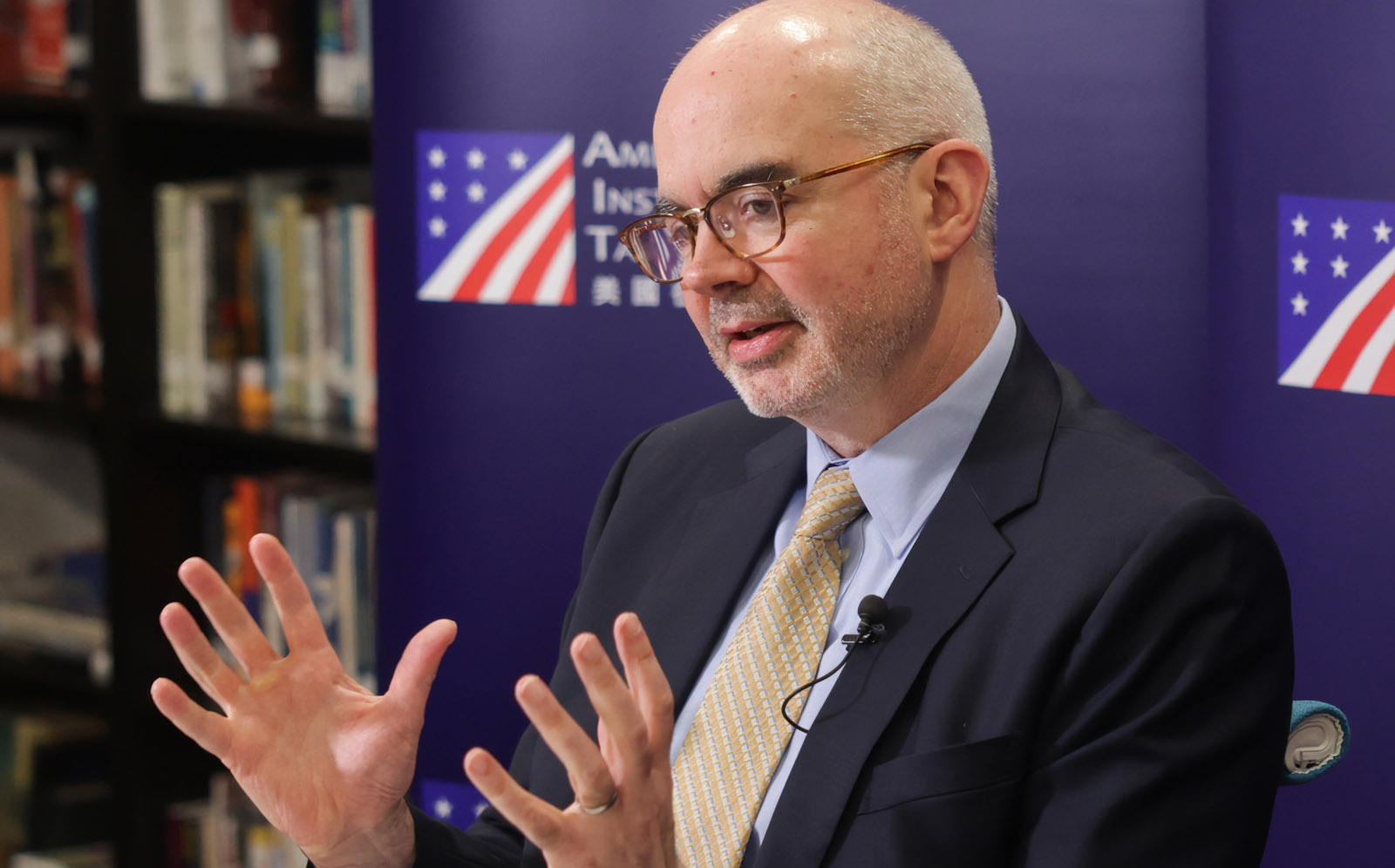 美國在台協會(AIT)處長谷立言(RaymondGreene)。資料照。(圖：中央社)