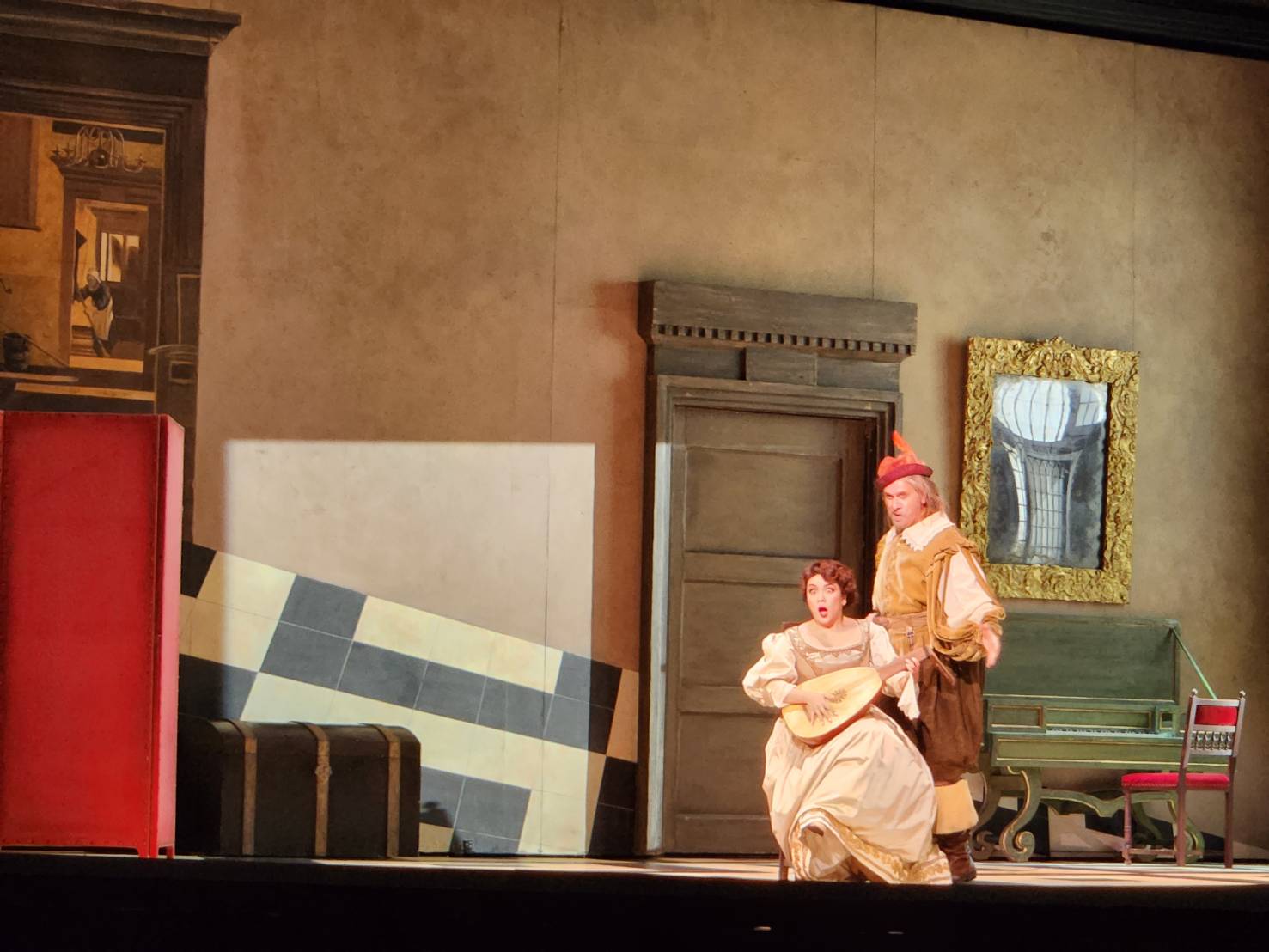 台中國家歌劇院今年年度製作推出歌劇大宗師威爾第人生最後一部作品《法斯塔夫》，由東京新國立劇院，直送台灣，也是台灣首次劇場版製作。(江昭倫 攝)