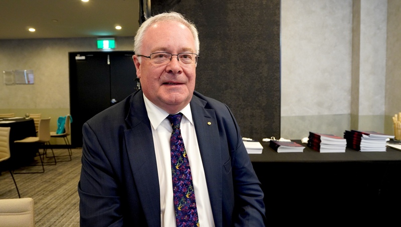 前澳洲國防部戰略次長詹寧斯（Peter Jennings）28日表示，台灣對亞洲整體安全非常重要，並呼籲澳洲應與台灣展開防務和安全對話。 (圖：中央社)