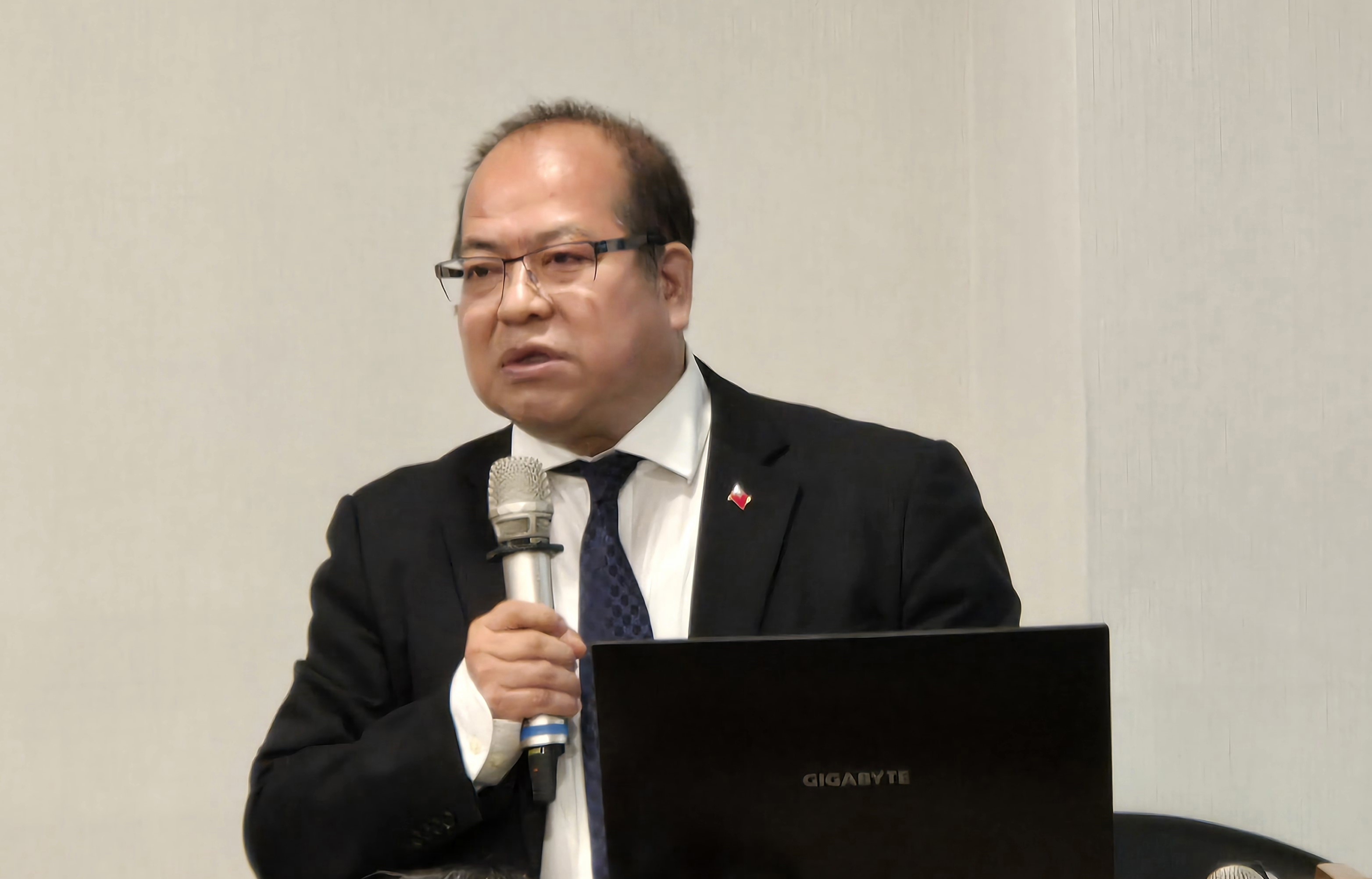 淡江大學整合戰略與科技中心研究員楊太源解析國台辦「棄子論」。(程寬仁 攝／資料照)