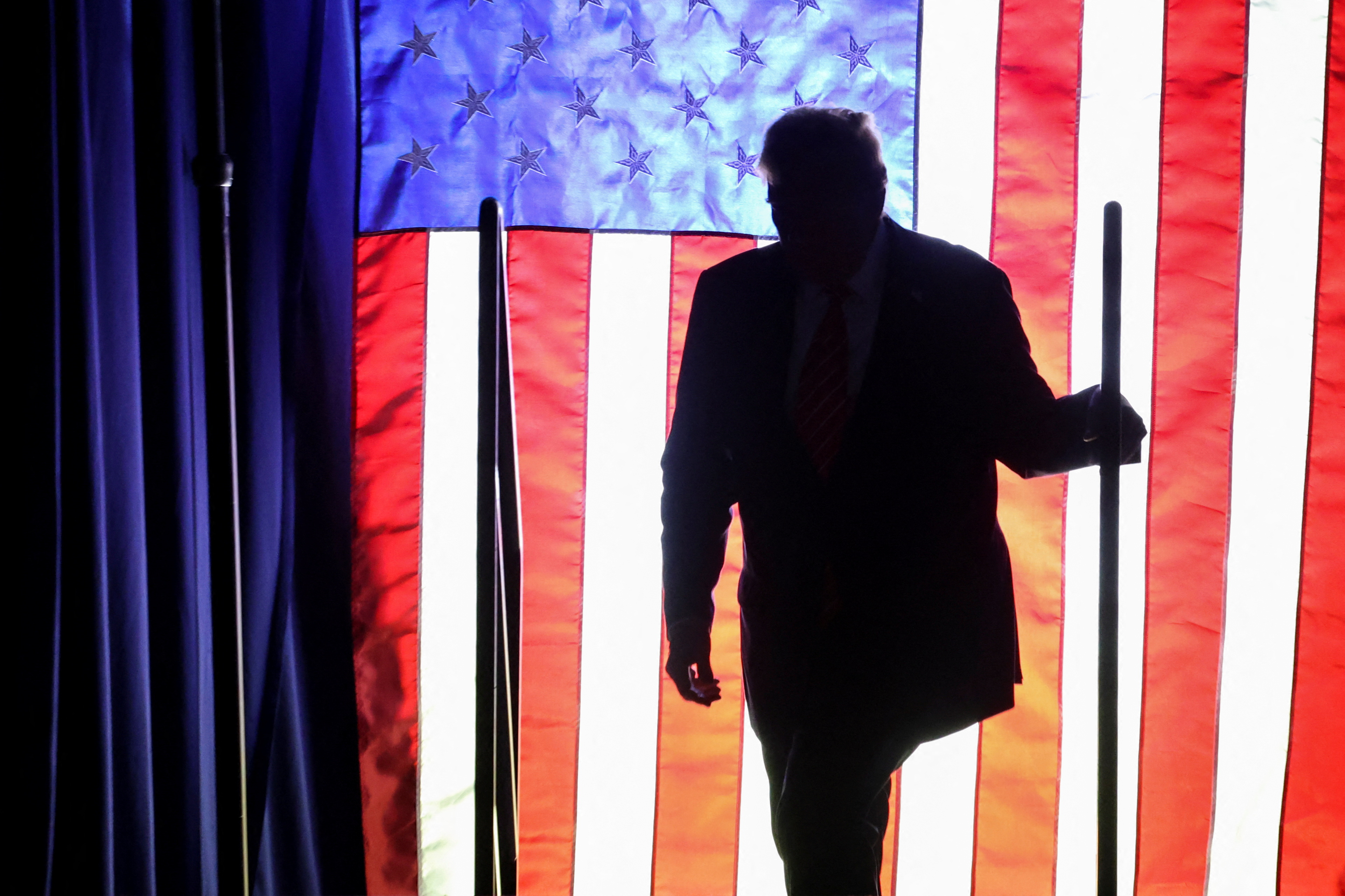 七大搖擺州之一的北卡州，在2020年總統大選中支持川普，卻也在同一天選出民主黨人擔任州長。(路透社/達志影像)