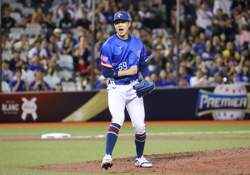 台灣隊先發投手黃子鵬。 (圖：中央社)