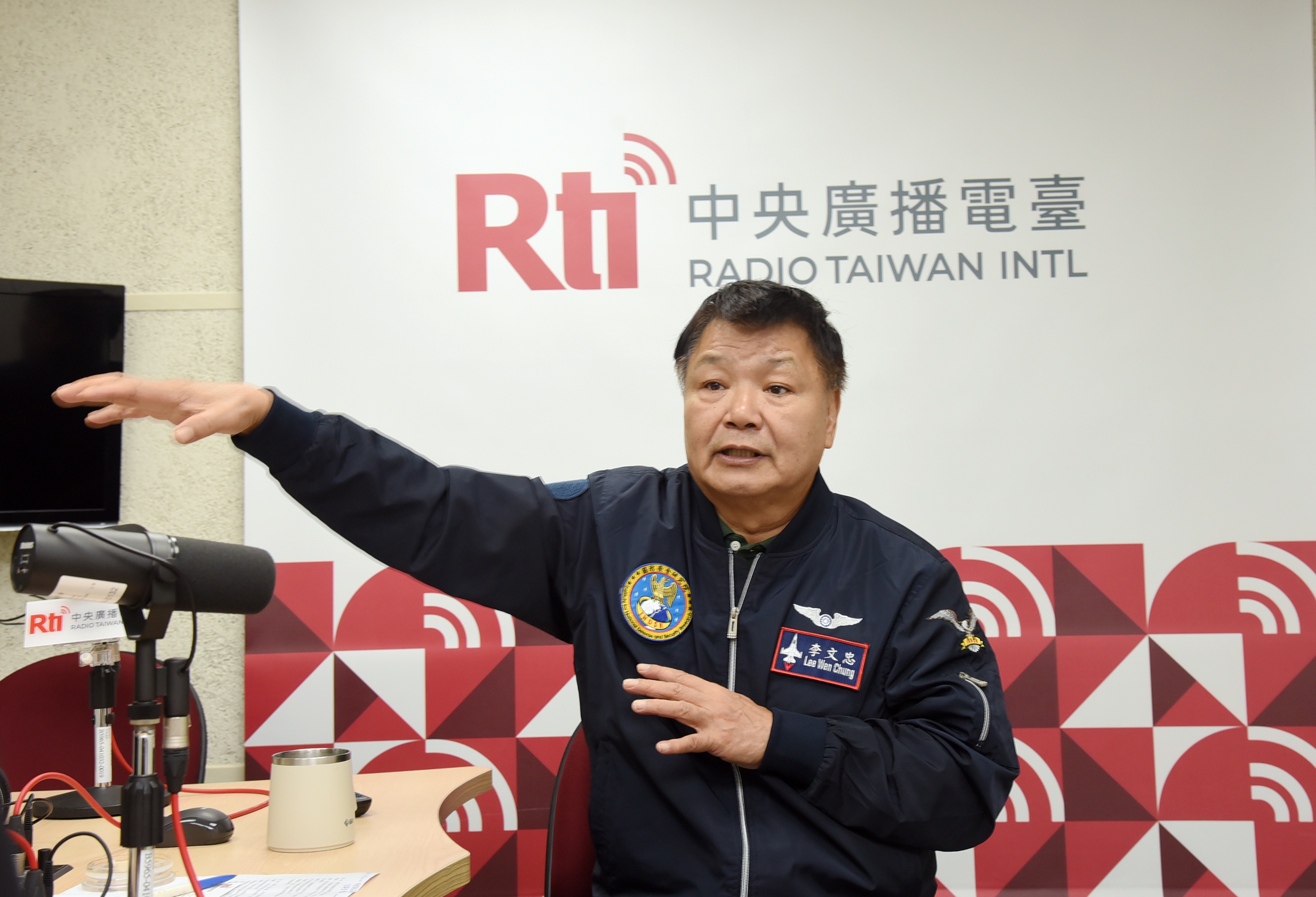 國防安全研究院執行長李文忠。資料照片(江麗華 攝)