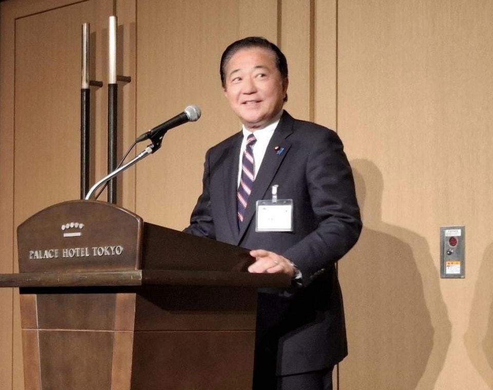 日本首相輔佐官長島昭久(圖)肩負輔佐石破茂國家安全保障重要政策。(FB@長島昭久)