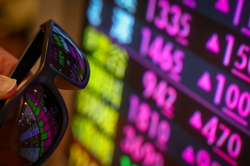 台股2日早盤大漲逾400點，一度站回20600點。 (中央社資料照片)