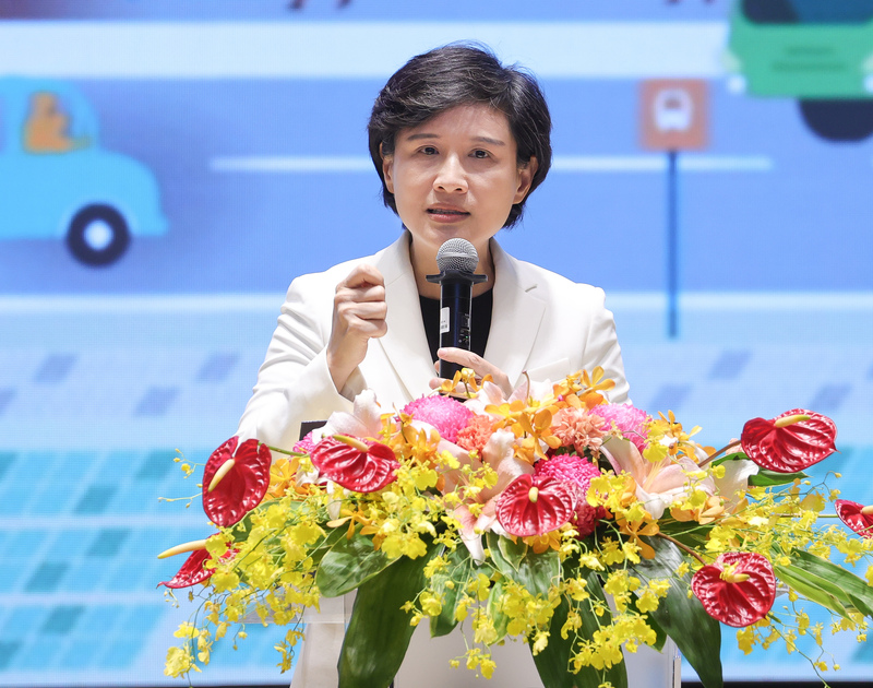 第19屆「資安技能金盾獎」今天(29日)頒獎，行政院副院長鄭麗君表示，做好資安，才能成為民主供應鏈安全、可信賴夥伴。(資料照：中央社)