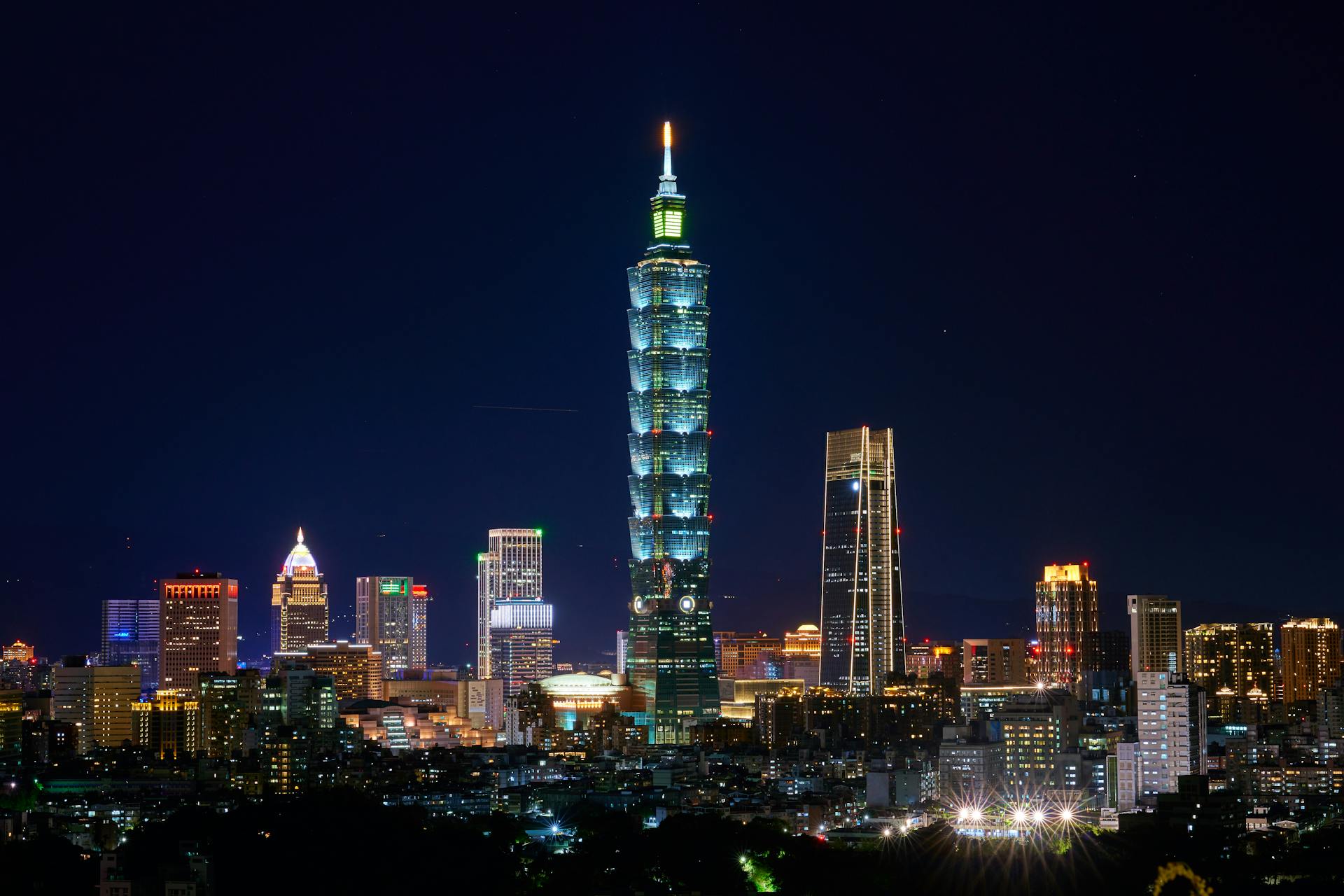 2025全球最佳城市調查，台北擠進百大。圖為台北101資料照。(翻攝Pexels.com)