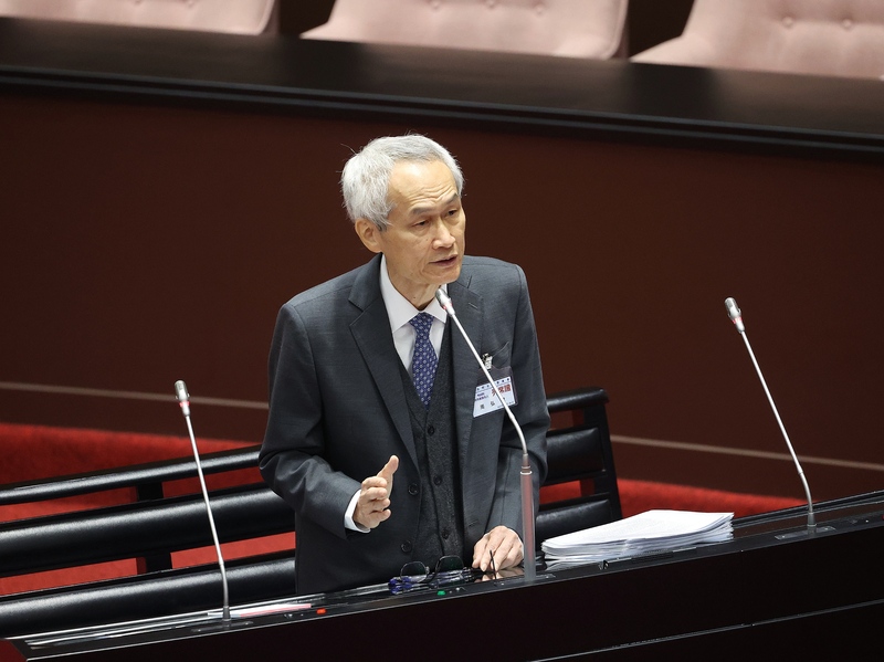 考試院長被提名人周弘憲。(圖：中央社)