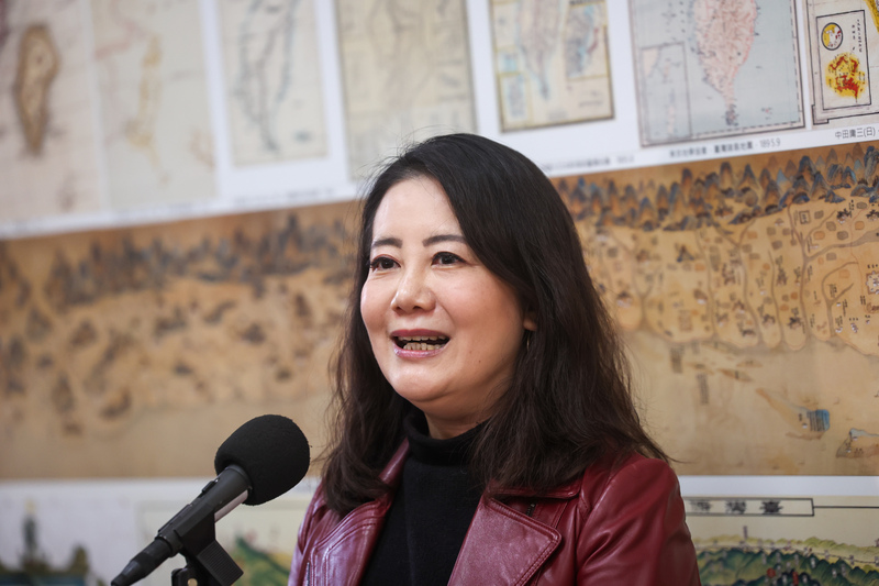 民進黨立法院黨團幹事長吳思瑤。 (圖：中央社)