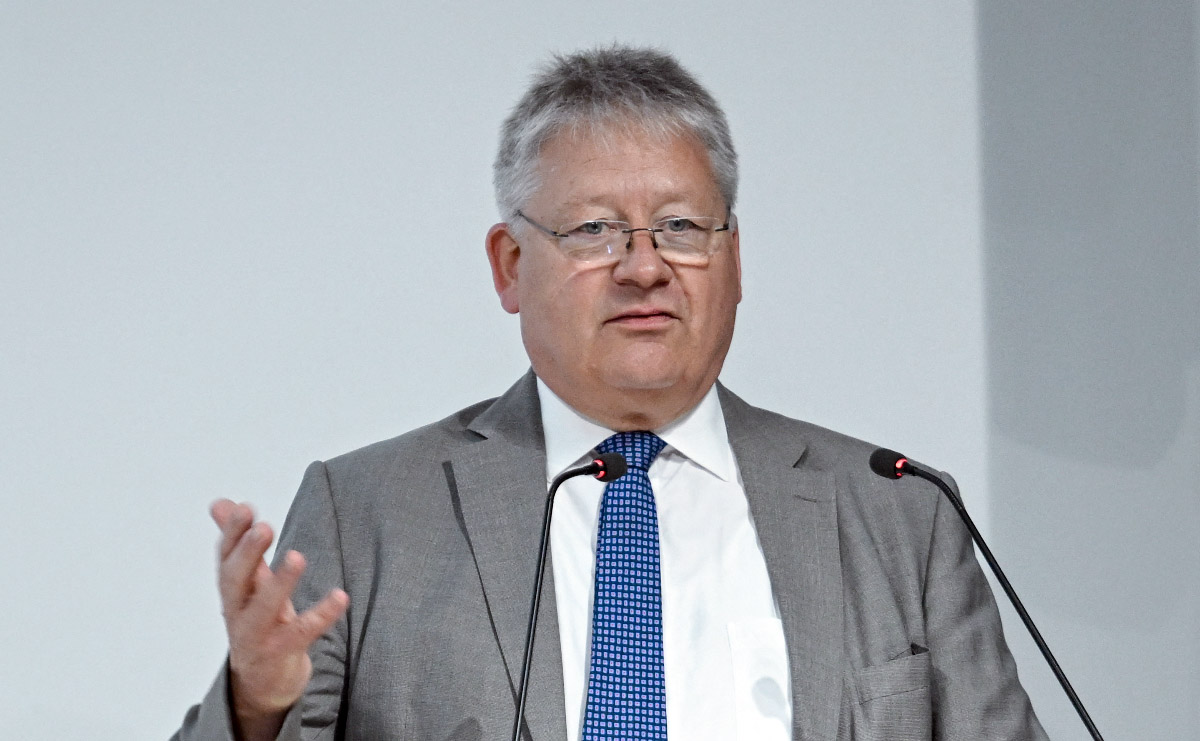 德國聯邦情報局局長卡爾(Bruno Kahl)。資料照。(AFP)