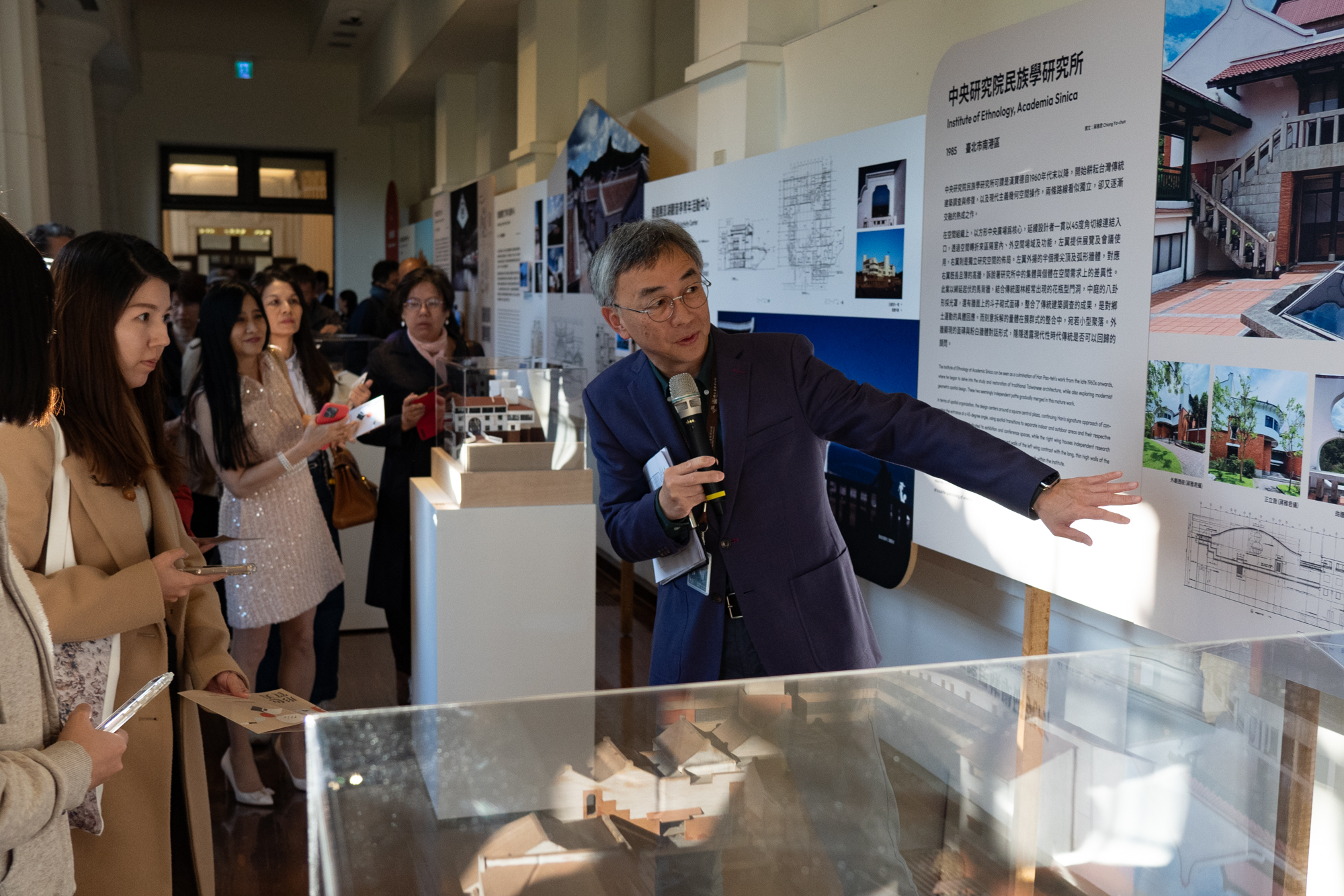 今年是漢寶德逝世10週年，國立台灣博物館推出「形色質美：漢寶德的建築」特展，彰顯漢寶德對台灣建築文化的貢獻。(江昭倫 攝)