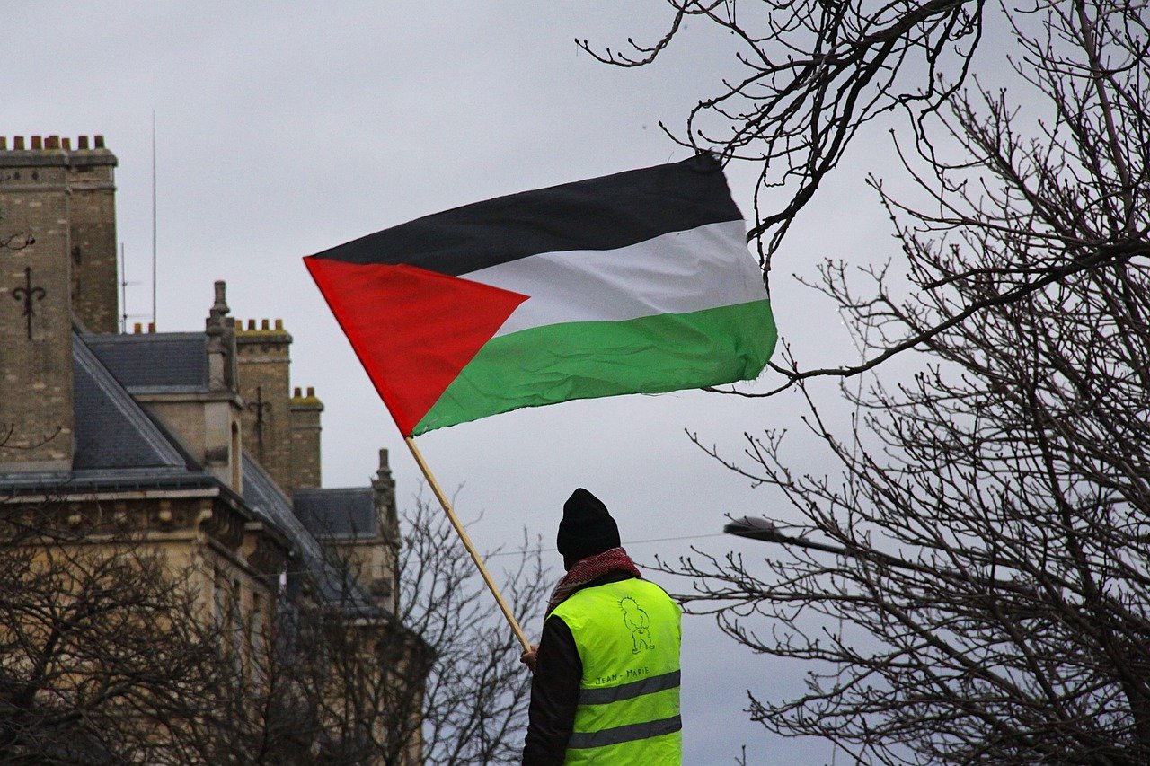 巴勒斯坦國旗  (示意圖∕Pixabay)