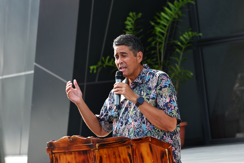 帛琉總統惠恕仁(Surangel Whipps Jr.)。資料照。(圖：中央社)