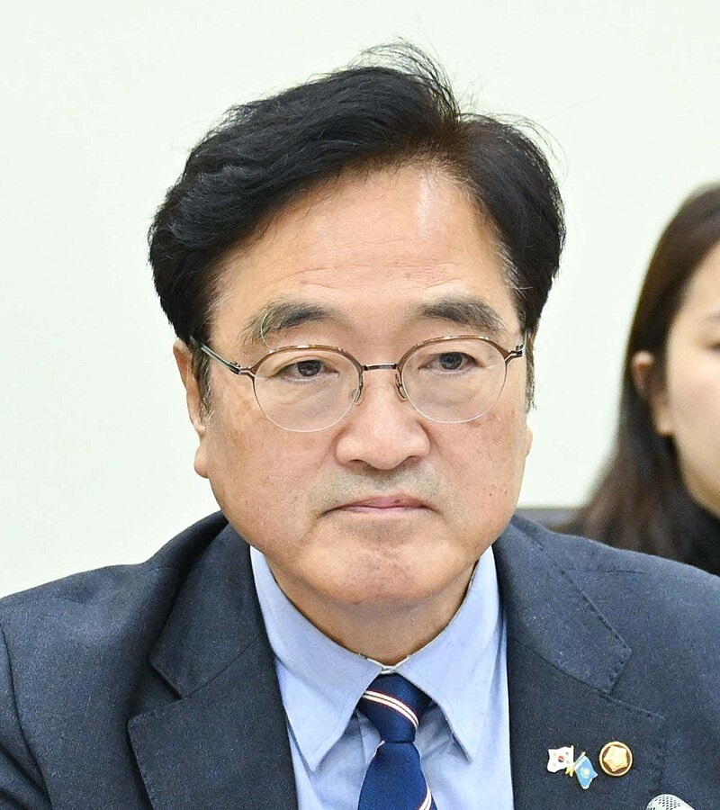 南韓國會議長禹元植。(圖：維基百科)