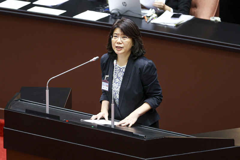 立法院全院委員會10日上午審查司法院長被提名人張文貞(圖)。(圖：中央社)