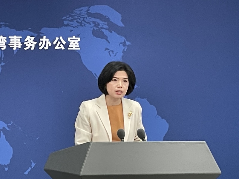 國台辦發言人朱鳳蓮  (中央社資料照片)