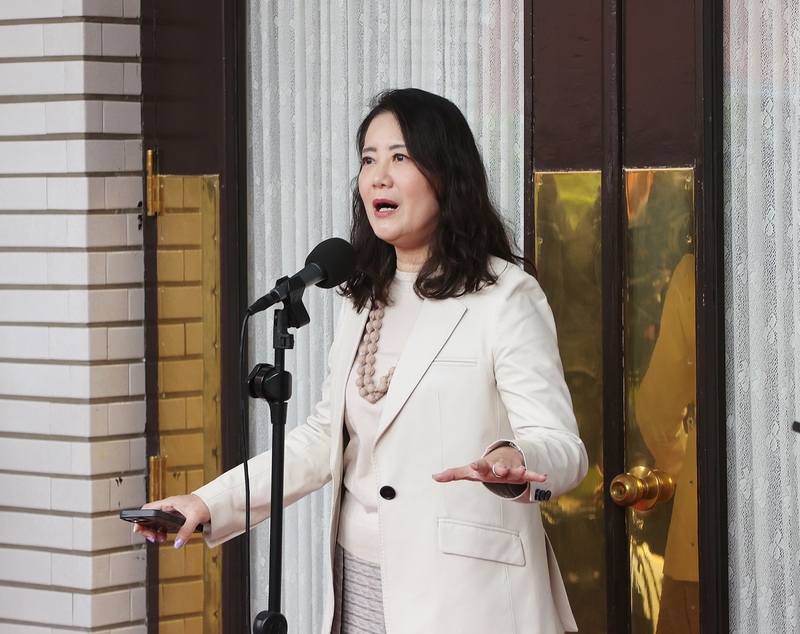 民進黨立法院黨團幹事長吳思瑤。資料照。(圖：中央社)