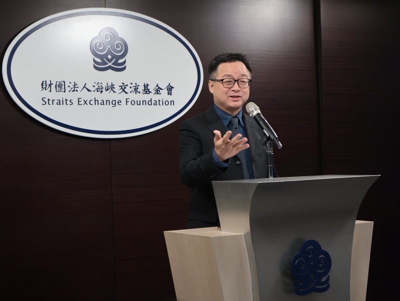海基會秘書長羅文嘉。 (圖：中央社檔案照)