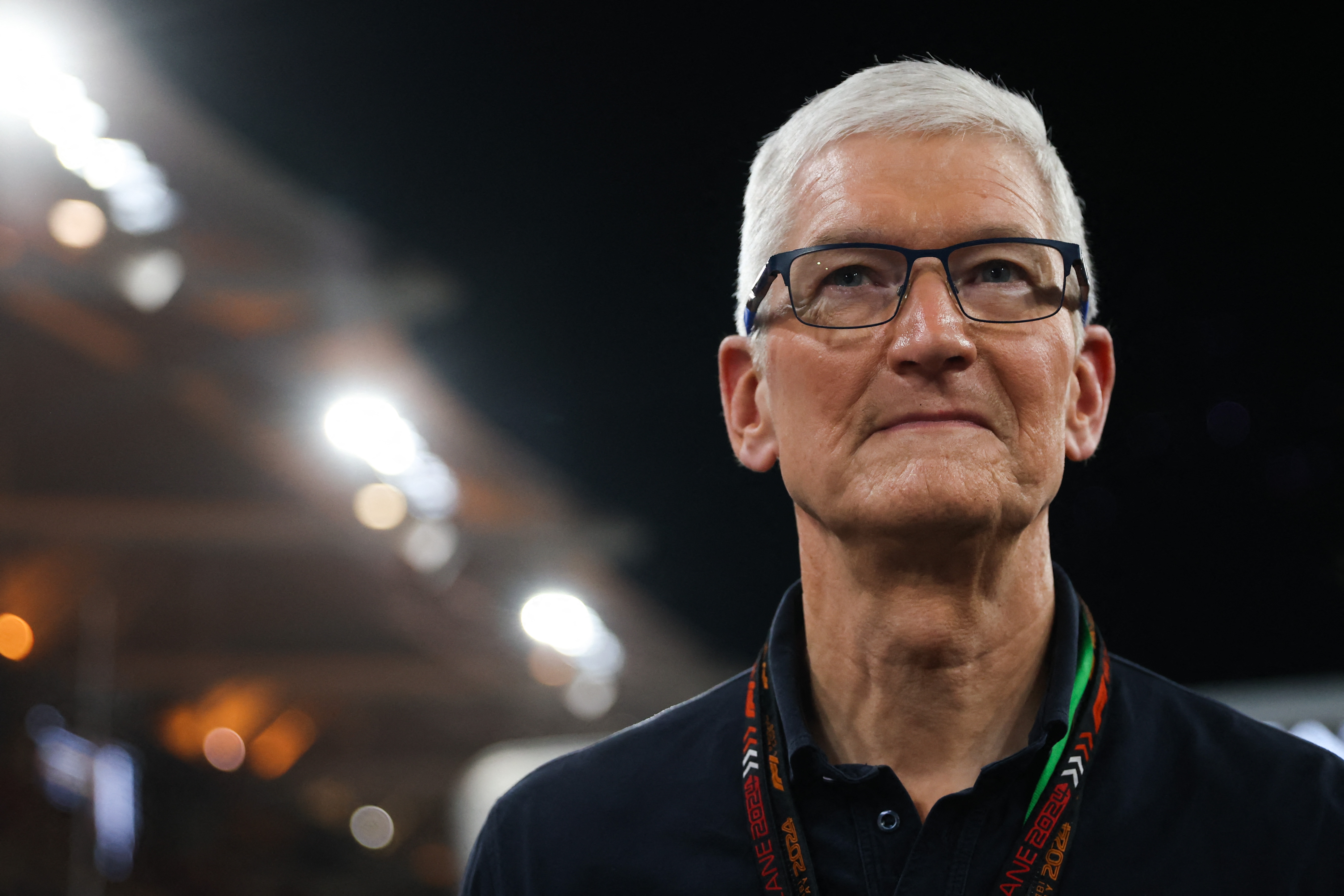 蘋果公司(Apple)執行長庫克(Tim Cook)。  (AFP)