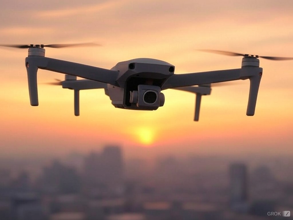 大型無人機。示意圖。(AI生成圖)