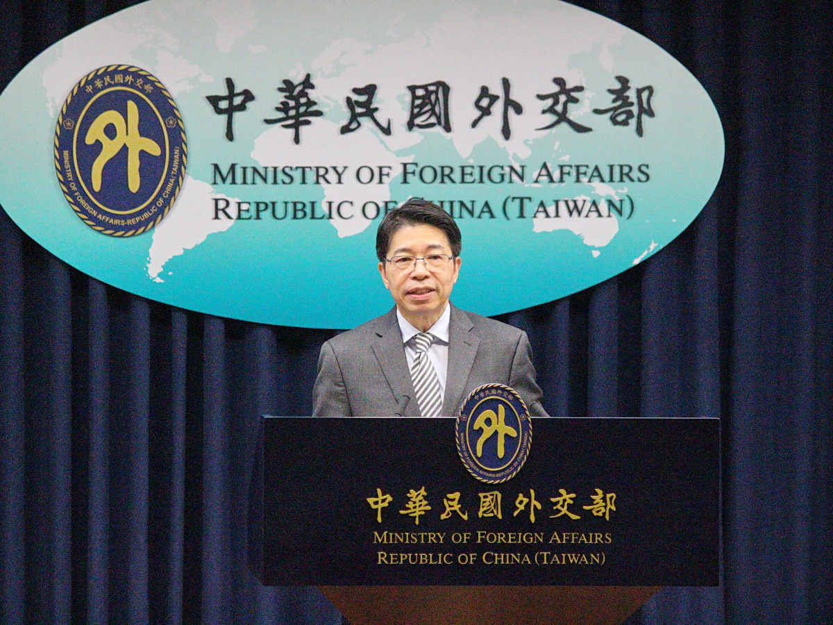 外交學院副院長陳文儀17日表示，外長林佳龍推動的學院智庫化理念，目前正分階段進行 (央廣記者王照坤 攝)