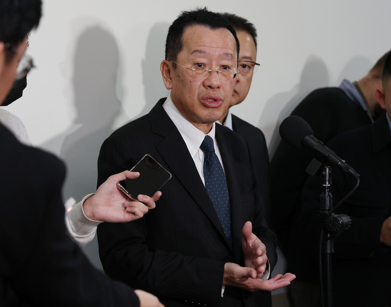 國防部長顧立雄。資料照。(圖：中央社)