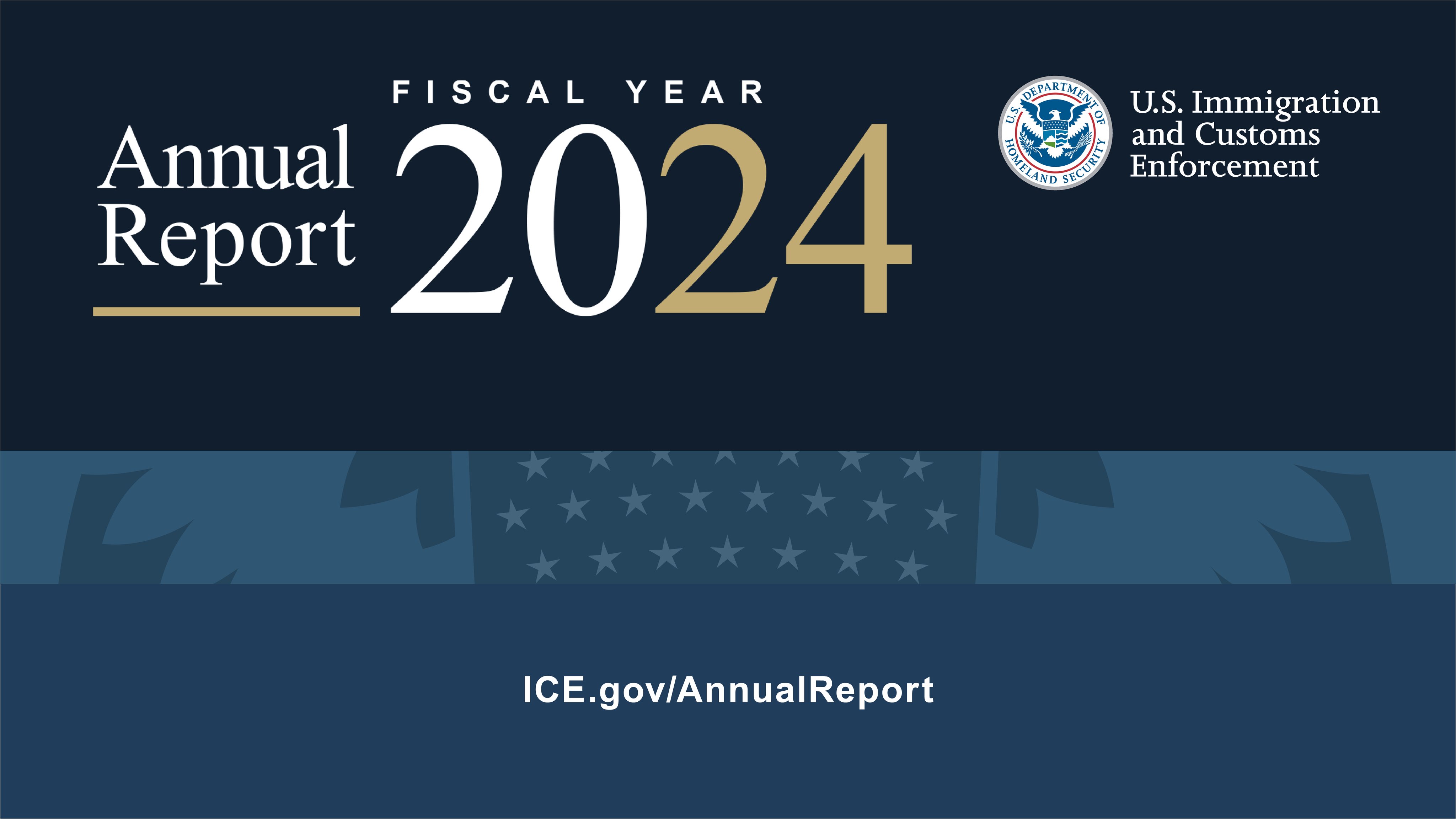 美國移民暨海關執法局（ICE）發布2024年年度報告。 (圖:@ICEgov)