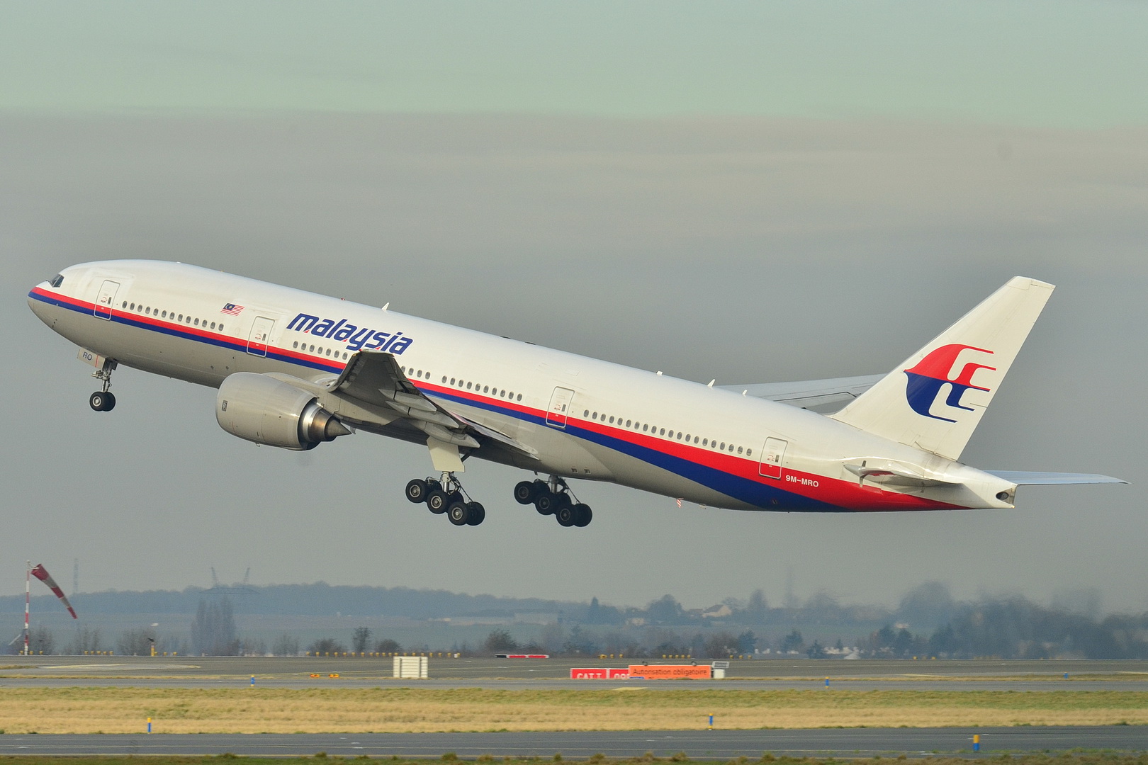 失蹤的馬航MH370。(圖：維基)