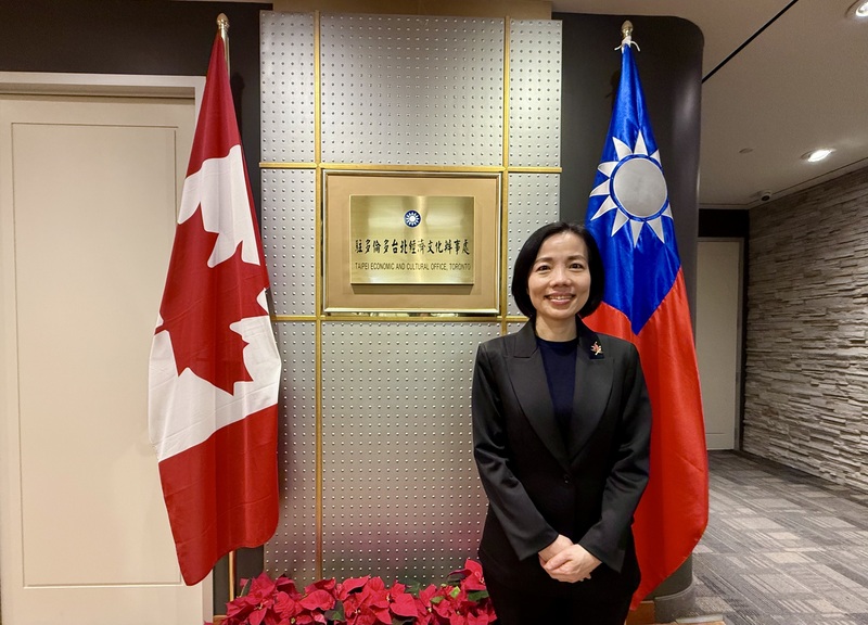 駐多倫多台北經濟文化辦事處長陳錦玲12月底卸任，將返台接任外交部秘書處處長。 (圖：中央社)