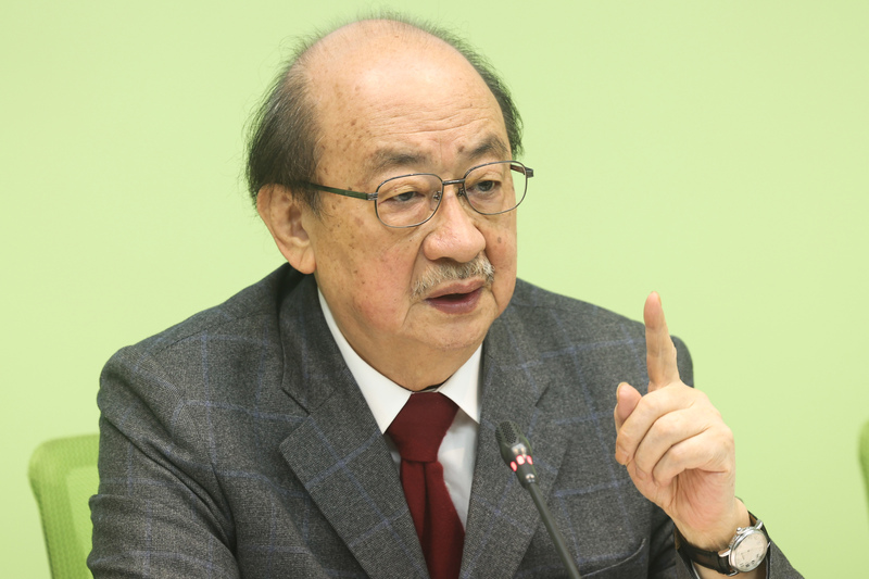 針對憲訴法修法一事，民進黨團總召柯建銘強調，先按照程序進行，總統公告後就提暫時處分和釋憲。(圖：中央社)