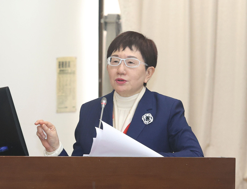 財政部長莊翠雲。(圖：中央社)