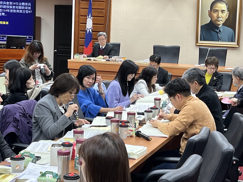 立法院教育及文化委員會26日審議教育部預算，多名朝野立委針對近期頻繁發生的校園霸凌、性平事件，要求教育部檢討。(圖：中央社)