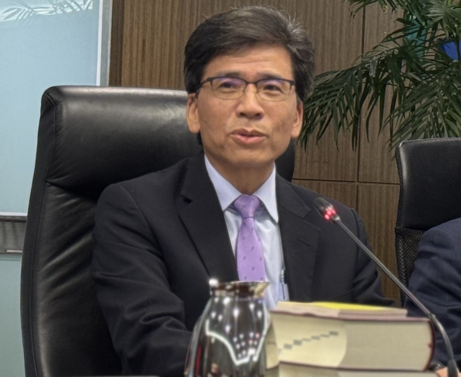 金管會主委彭金隆。資料照。(陳林幸虹 攝)