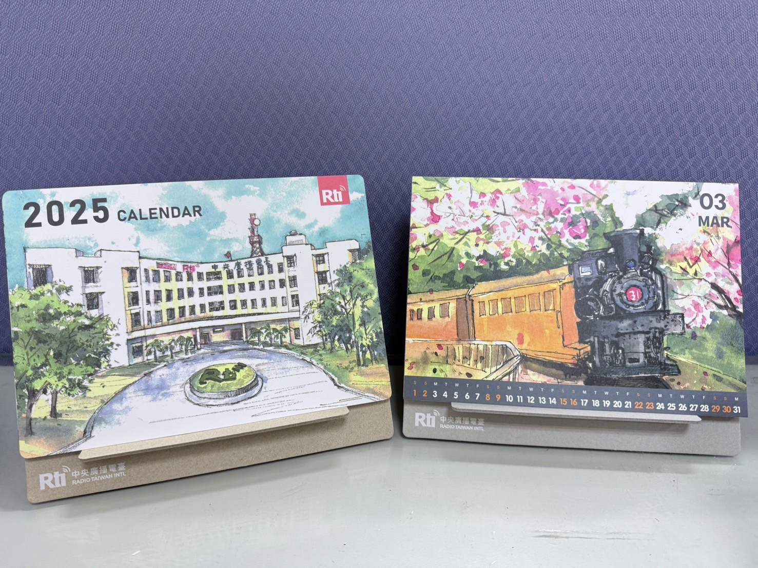 2025央廣桌曆。(央廣檔案)
