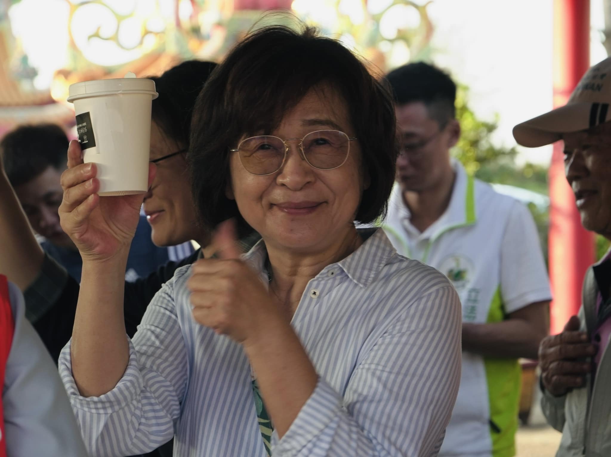 雲林縣前縣長蘇治芬將接任中央畜產會董事長。(FB@蘇治芬)