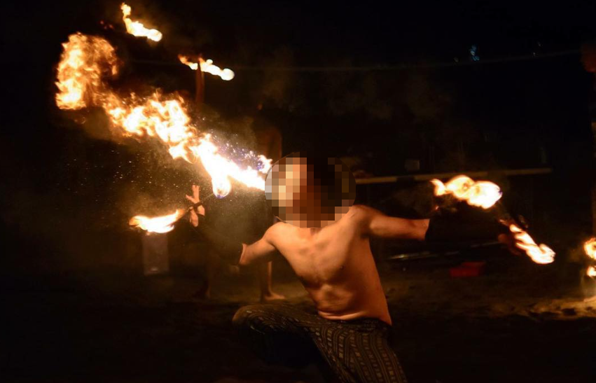 27歲謝姓火舞表演者疑遭詐騙，赴泰失聯。(圖：當事人IG)