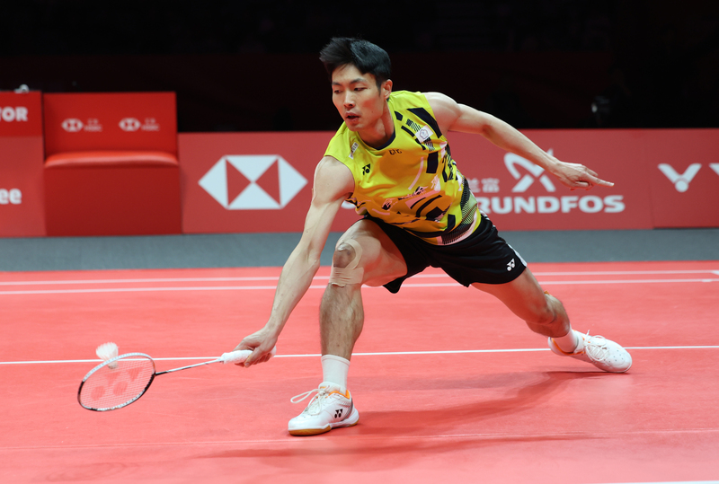 「台灣羽球一哥」周天成 （資料照片/ 中華民國羽球協會提供） (圖：中央社)