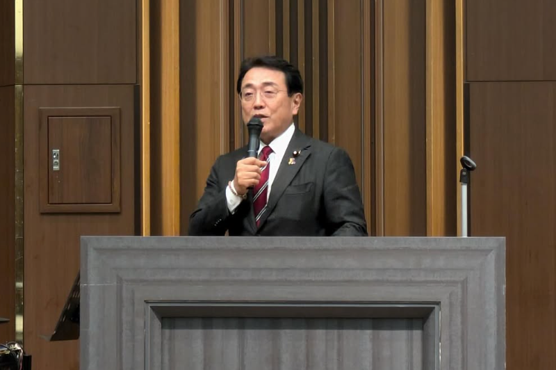 日本關稅特使、經濟再生大臣赤澤亮正。資料照。(IG@akazawa_ryosei)